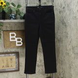 DG2 by Diane Gilman Women's Virtual Stretch Skinny Jeans Black 4
