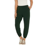 Lisa Rinna Collection Stretch Knit Cropped Jogger Pants. A341719