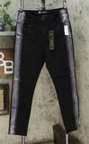 DG2 by Diane Gilman Women's Tall Glitter Spray Anniversary Skinny Jeans