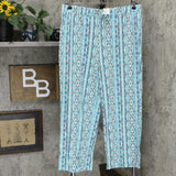 Denim & Co. Women's Petite Pull On Wide Leg Knit Beach Pants