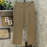 Women with Control Petite Prime Stretch Denim Low Bell Jeans Stone PL