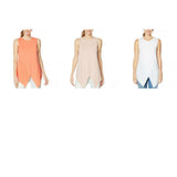 G by Giuliana Women's Asymmetric Hem Tank Top