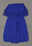 Xhilaration Women's Crochet Trim Flounce Top Sleeveless Sundress