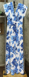IMAN Women's Boho Chic Maxi Dress With Head Wrap