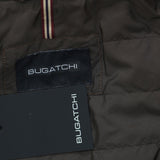 Bugatchi Men's Wool Blend Hooded Bomber Jacket