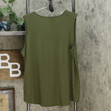 Comfort Code Women's Plus Size V-Neck Jersey Tank Top