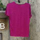 IMAN Women's 2 Pack City Chic Short Sleeve T-Shirts