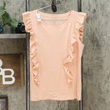 G by Giuliana Women's Ruffle Front Tank Top
