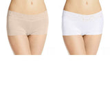 Maidenform Women's Cotton Dream Lace Boyshort Panties