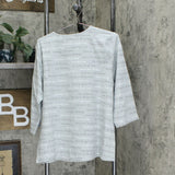 Denim & Co. Count Your Blessings Perfect Jersey 3/4 Sleeve T-Shirt