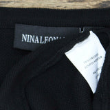 Nina Leonard Plus Size Sleeveless A-Line Sweater Dress