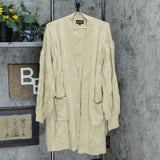 Danielle Bernstein Women's Oversized Cable Knit Cardigan