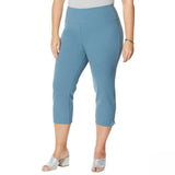 Antthony Women's Plus Size Boss Lady Tummy Smoothing Pedal Pusher Pants