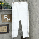 DG2 by Diane Gilman Glitter Spray Anniversary Skinny Jeans Ivory 12