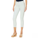 Skinnygirl Women's High Rise Skinny Cropped Jeans