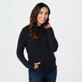 Barefoot Dreams Women's CozyChic Lite Roll Neck Pullover Top