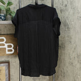 Vince Camuto Women's Plus Size Oasis Bloom Popover Blouse