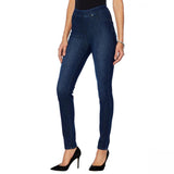 DG2 by Diane Gilman Stretch Twill Knit Pull-On Skinny Jegging