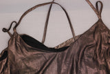 Xhilaration Women's Plus Size Metallic Asymmetrical Dress 1X