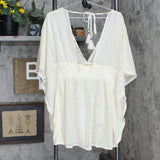 Xhilaration Juniors' Crochet Cut Out Back Cover Up Dress AFN75