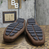 Gallery Seven Men's Casual Driving Loafers Saddle Brown 14