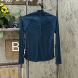 All In Motion Women's Long Sleeve Mock Neck Rashguard Shirt
