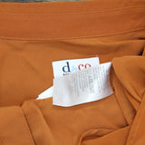 Denim & Co. Women's Roll Tab Sleeve Button Front Soft Utility Tunic Blouse