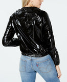 Material Girl Active Women's Zip Up Hooded Windbreaker Jacket