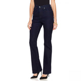 DG2 by Diane Gilman Women's Petite Woven Virtual Stretch Boot Cut Jeans