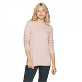 A New Day Women's Long Sleeve Ribbed Cuff Crewneck Pullover Sweater