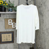 Antthony Plus Size Crystal Couture Tunic Sweater With Rhinestones