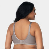 Curvy Couture Women's Cotton Luxe Wire Free Bra