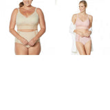Rhonda Shear Plus Size Mesh Back Detail Molded Cup Bra