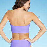 Xhilaration Women's Tube Bandeau Bikini Top Lilac Medium