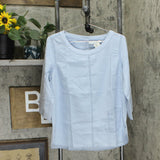 Joan Rivers Women's Lightweight Denim Popover Top