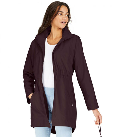 Style & Co Packable Hooded Windbreaker Anorak Jacket