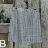 A New Day Women's Plaid Menswear Wrap Mini Skirt