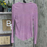 Wild Fable Women's Long Sleeve Ribbed Henley T-Shirt