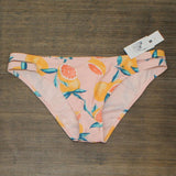 Shade & Shore Women's Strappy Side Textured Cheeky Bikini Bottom AFR63