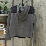 DG2 by Diane Gilman Women's Denim Look Classic Stretch French Terry Jacket