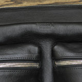 Shinola Zip Top Leather Messenger Camera Bag Black