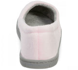 Dearfoams Women's Quilted Microfiber Velour Slippers