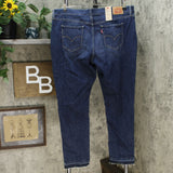 Levi's Plus Size Trendy 711 Ripped Skinny Jeans