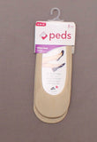 Peds Women's 2 Pairs Microfiber No Show Liner Socks