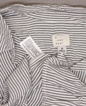 A New Day Women's Striped Long Sleeve Any Day Tunic Blouse Shirt Top