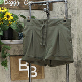 MPG Mondetta Performance Gear Women's Pleated Cuffed Travel Shorts