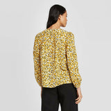 Who What Wear Women's Balloon Long Sleeve Blouse