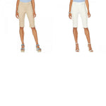 DG2 by Diane Gilman Women's Virtual Stretch Pull-On Bermuda Shorts