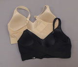 Rhonda Shear Women's Plus Size 2 Pack Molded Cup Bras With Mesh Back Detail