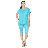DG2 by Diane Gilman Women's Slub Burnout Pocket T-Shirt